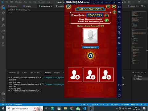how to generate Ludo king game room code in node js #api #ludoking #rkludo #khelbro #ludoplayer