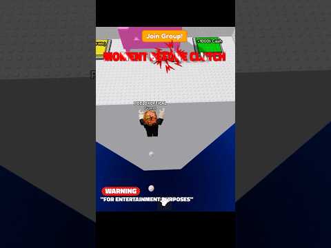 🤔W CLUTCH? #clutch #roblox