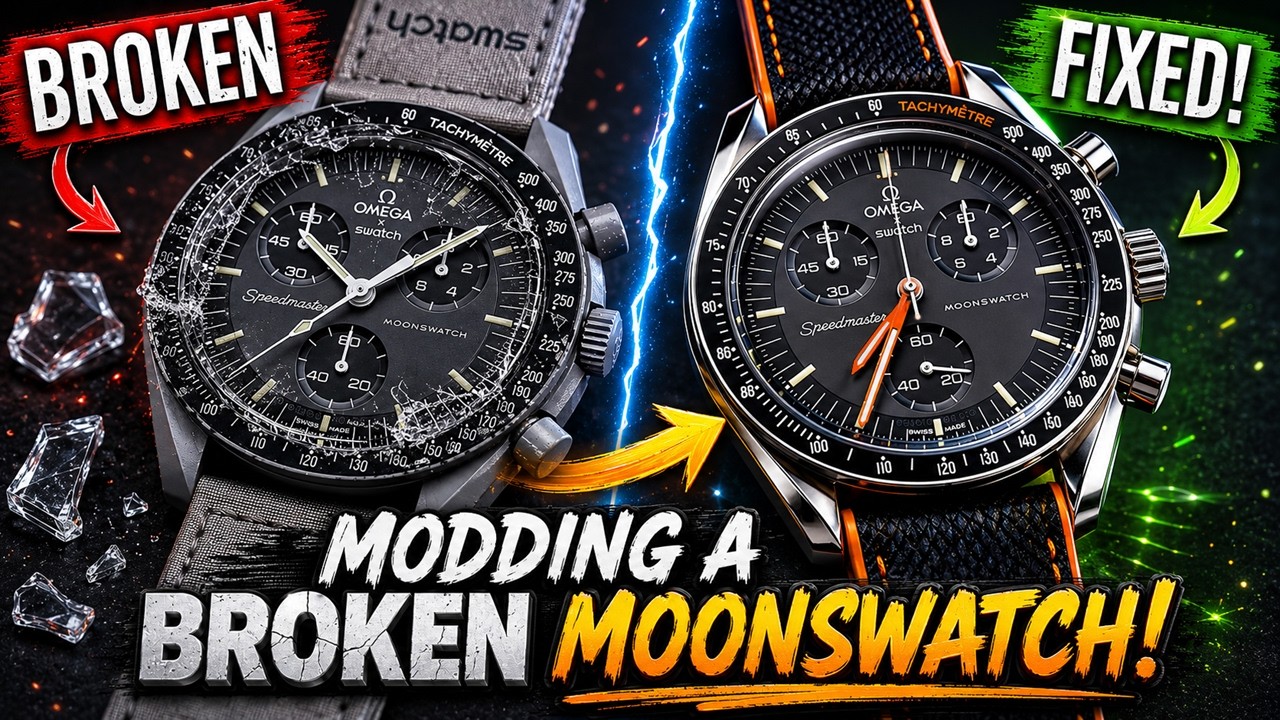 Today we're talking about how to fix a MoonSwatch you've broken
