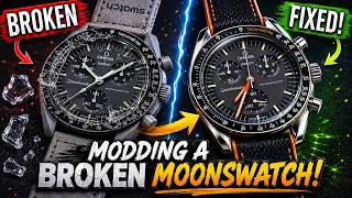 Today we're talking about how to fix a MoonSwatch you've broken and even how to swap the hands out.