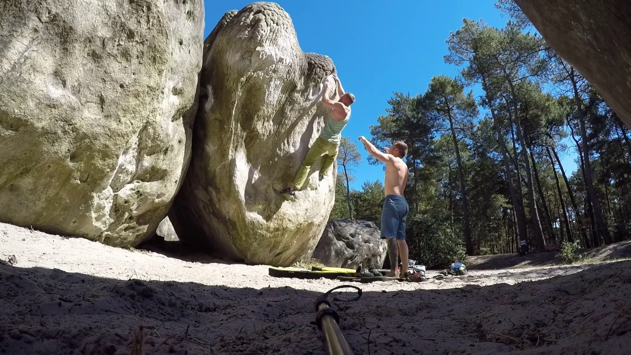 Bouldering Fontainebleau September 2016 GoPro Full HD YouTube