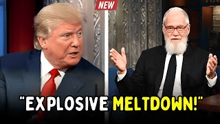 Donald Trump’s Explosive Meltdown on David Letterman’s Show – The Interview That Ended in Chaos