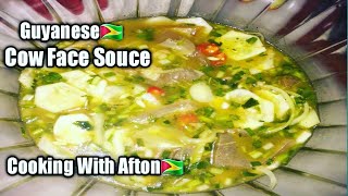 How To Make Guyanese Cow Face Souce??/Cooking With Afton??/Vlogtober Day 24