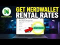 How to download mortgage rate tools from NerdWallet for rentals - Quick Tutorial