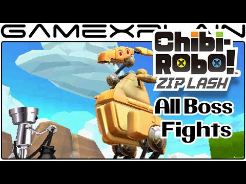 Chibi Robo! Zip Lash -  All Boss Fights