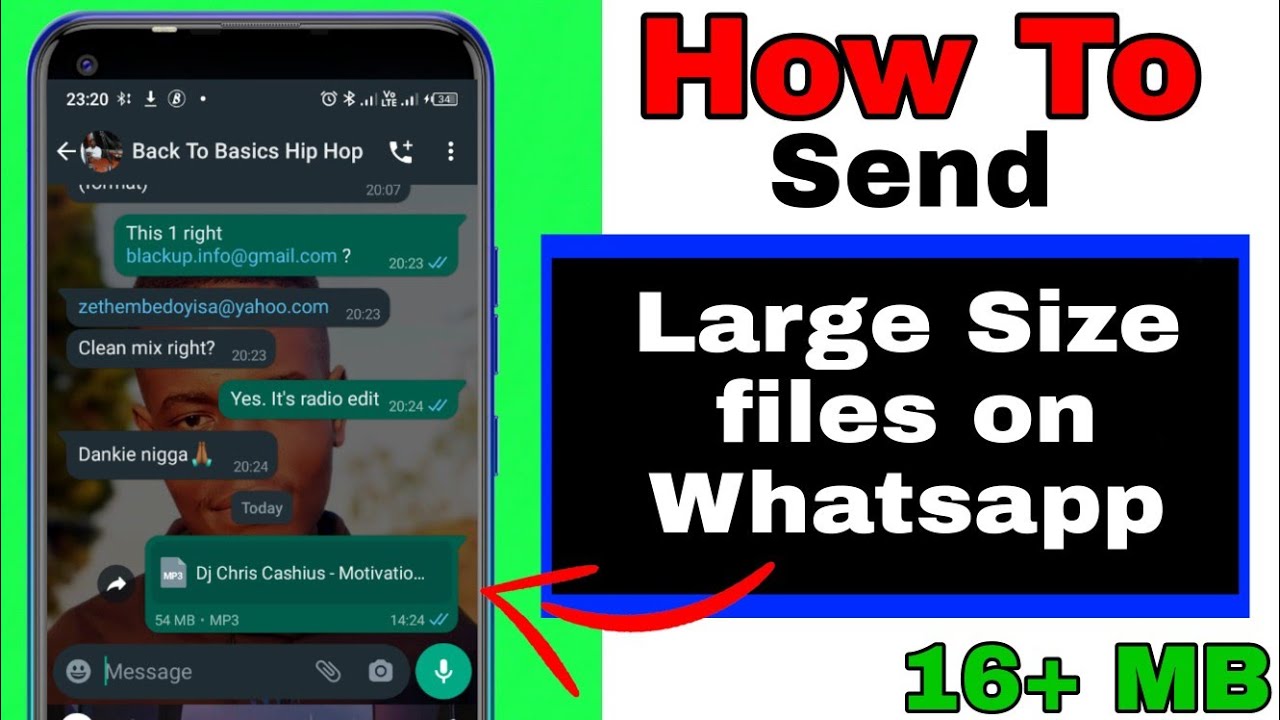 Send large size files on whatsapp whatsapp trick whatsappstatus 