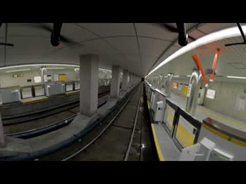 地下鉄駅 360°VIEW [Blender]