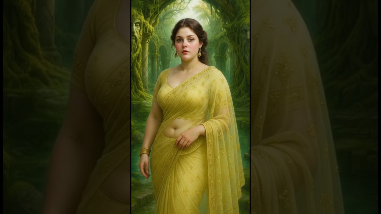 🌺 Plus Size Saree Queen 💃 | Traditional Glamour ✨ 