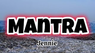 Jennie - Mantra (Lyrics) || Copyright free Music | No Copyright Music | English Songs with lyrics