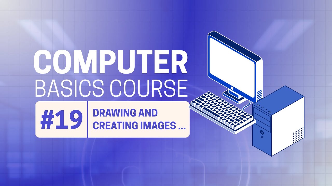 BASIC COMPUTER | LESSON 19 - DRAWING AND CREATING IMAGES WITH MS PAINT (PART 3)
