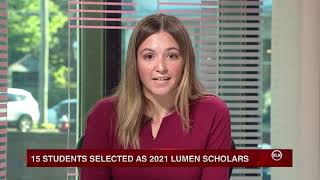 ELN: 2021 Elon University Lumen Scholars Announced