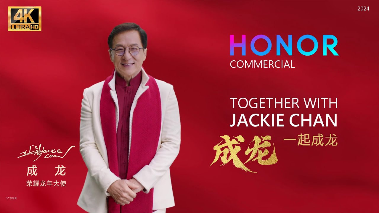 Together with Jackie Chan