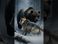 A Última Batalha do Lobo: Sua Luta pelo Legado 🐺❄️ #youtubeshorts #shorts #viralvideo #ia #wolf