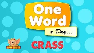One Word A Day - Crass