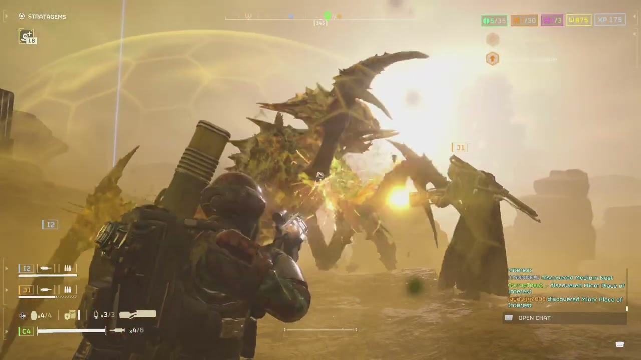 HELLDIVERS 2 Terminid mission