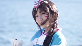 Yoonah As Hanbokpalanquin D.va Best Overwatch Dva Cosplay