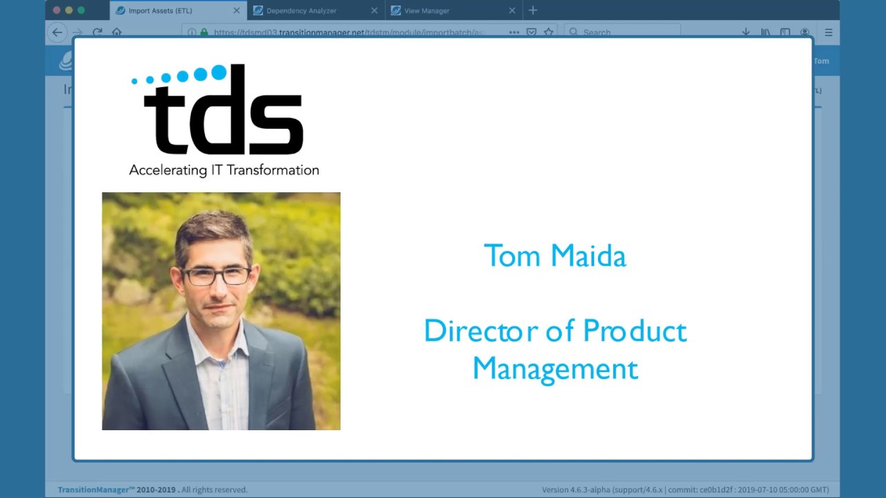 TransitionManager Workload Rehosting with CloudEndure