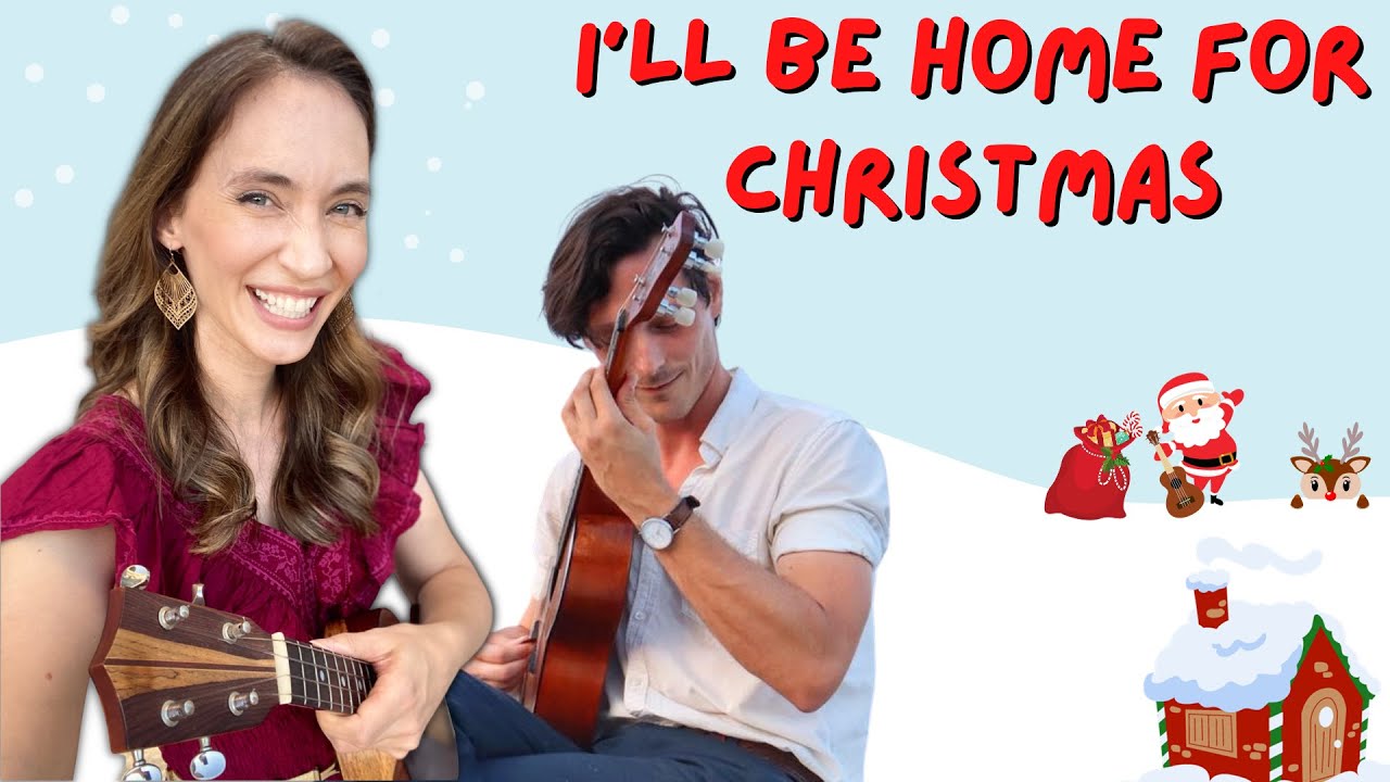 I'll Be Home for Christmas || Ukulele Tutorial