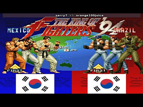 KOF 94 - sarry7 vs orange100juice