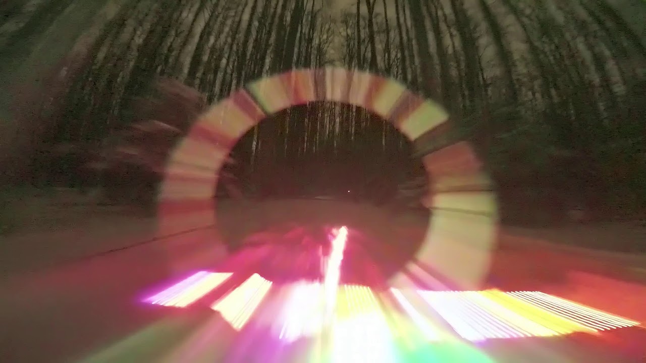 Night fpv led park - ночные полёты на led трассе