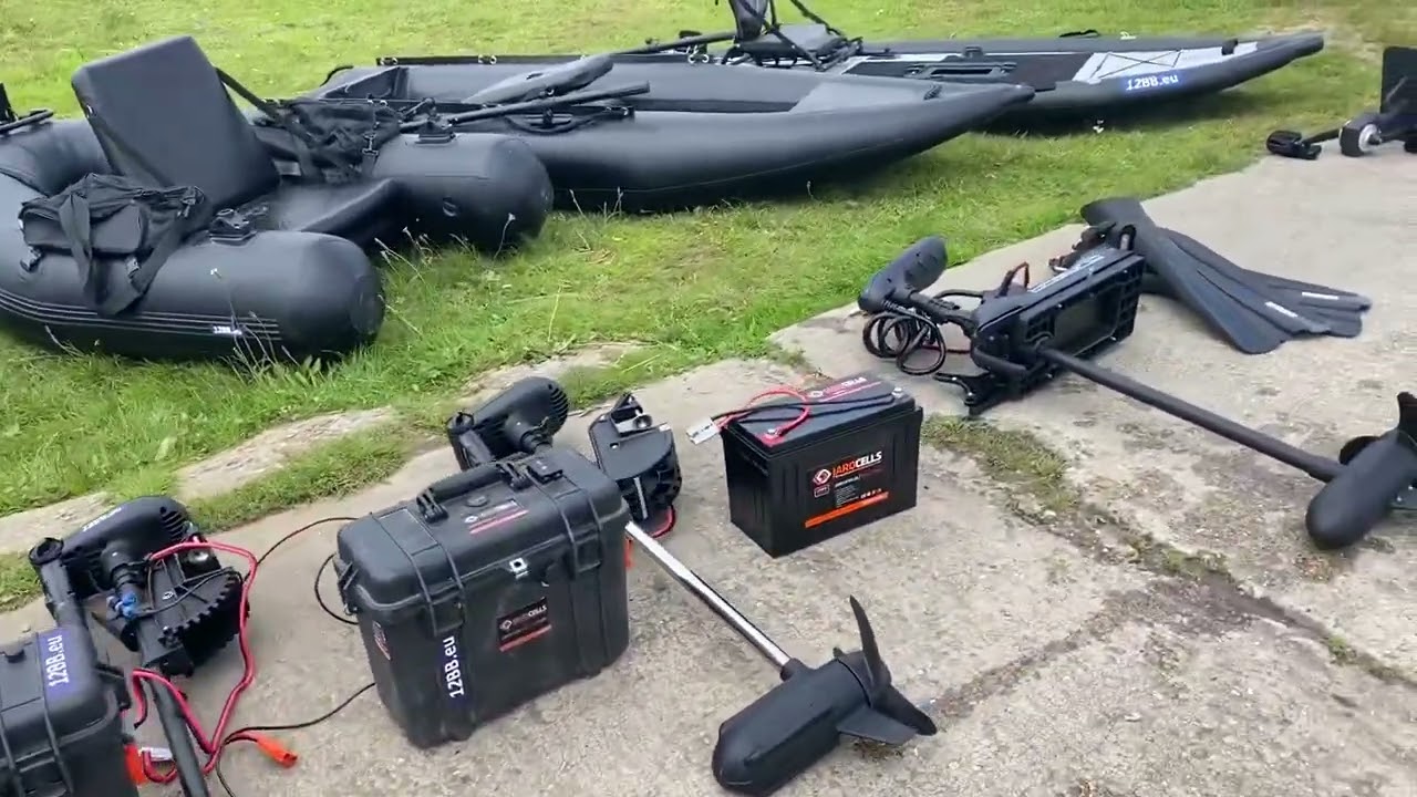 12BB.eu Belly Boat and Electric motor testing Day - 23 augustus 2023