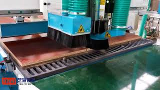 YIHAI CNC Nesting machine with Automatic loading and unloading system, vertical boring head