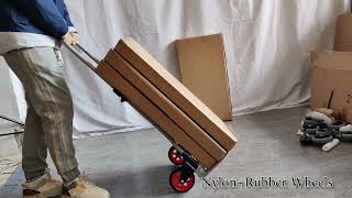 LEADALLWAY Dolly Cart Folding Hand Truck and Dolly 2123FK