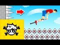 Playing a CRAINER MAP In Happy Wheels!