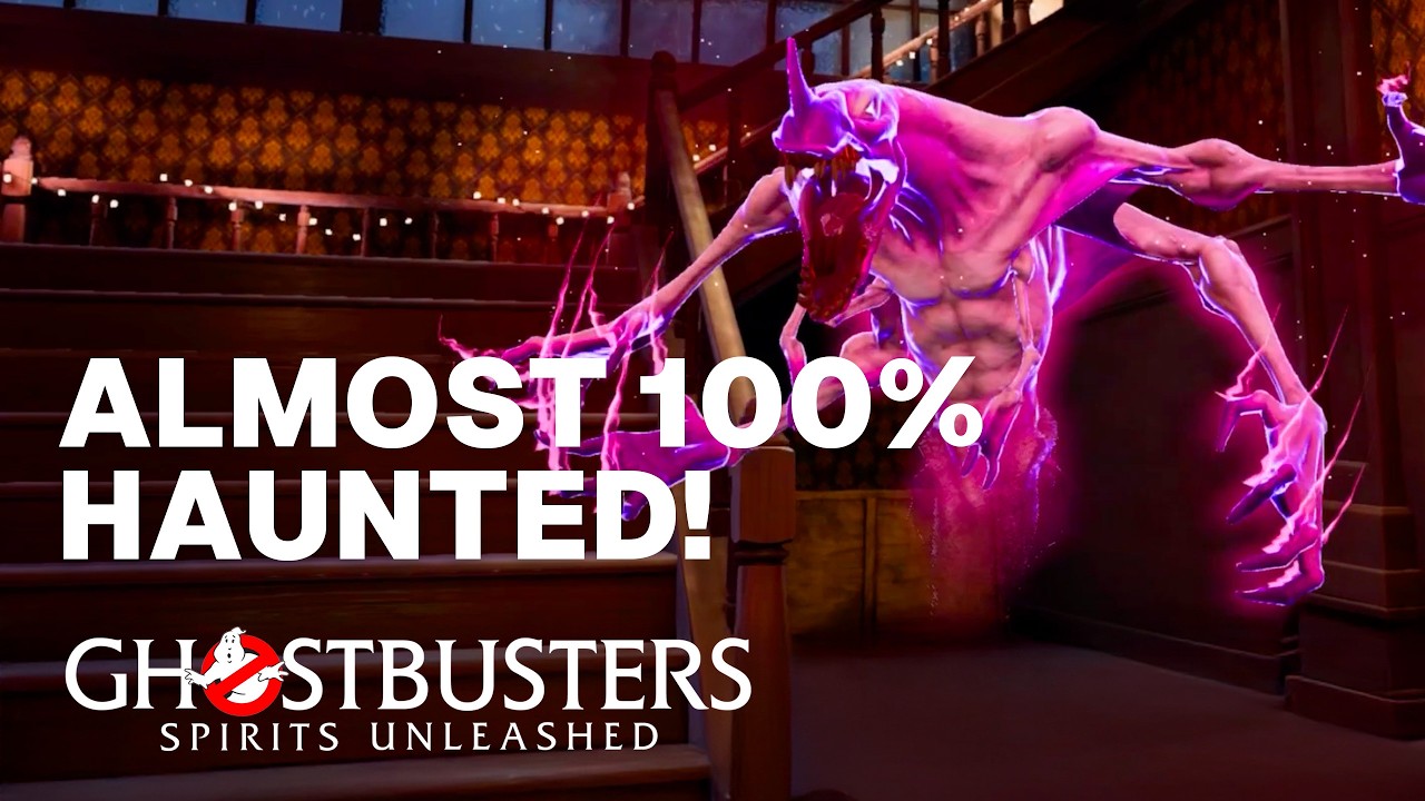 Close Call! Nearly 100% Haunted | Ghostbusters Spirits Unleashed Gameplay