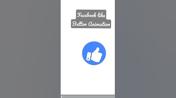 Facebook like Button Animation using CSS only
