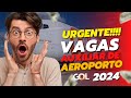 Vaga auxiliar de aeroporto na gol 2024  nivel brasil