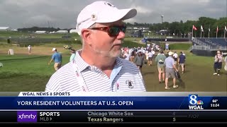 York, PA resident volunteers at 125th U.S. Open