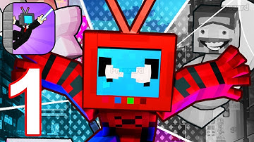 Toilet War: TVman Battle Gameplay Walkthrough Part 1 Levels 1-14 Craft Spider Skibidi Toilet War