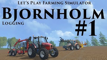 Farming Simulator 2015 Mini logging sereies