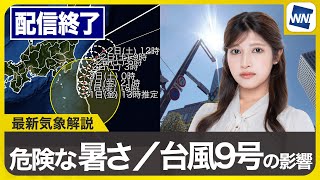 ウェザーニュースの配信のサムネイル画像