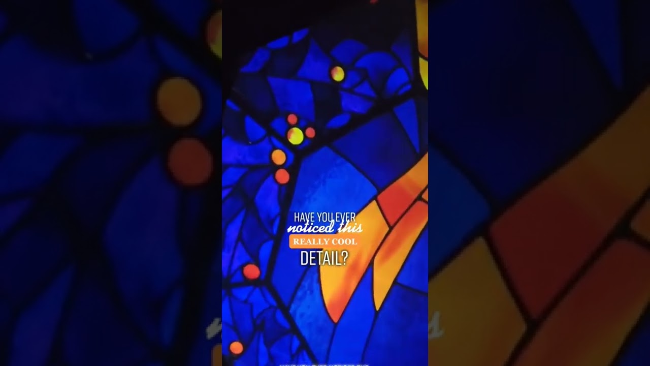 Did you know about this cute little detail inside the Haunted Mansion