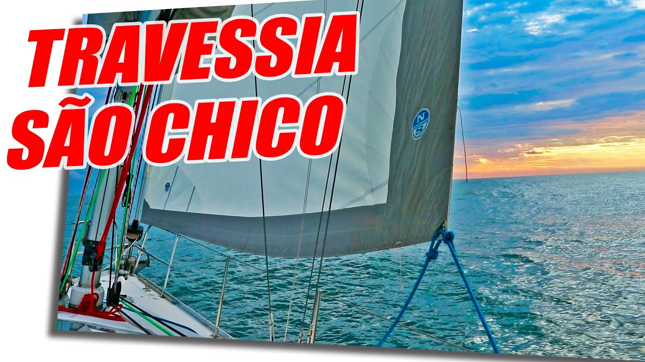 ⁣Travessia TENSA de Itajaí a São Francisco do Sul com nossos apoiadores - t02e59 Vlog IPA Dive & Sail