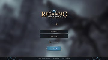 RPG & MMO UI 6 - Unity 3D Preview