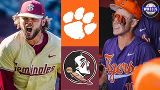 Clemson Vs Florida State G3 2025 College Baseball Highlights