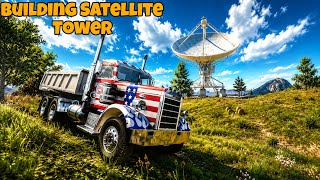 KING Maximus Truck Helps To Build Satellite Tower In OTR 2 | Off The Road 2 Android Gameplay HD