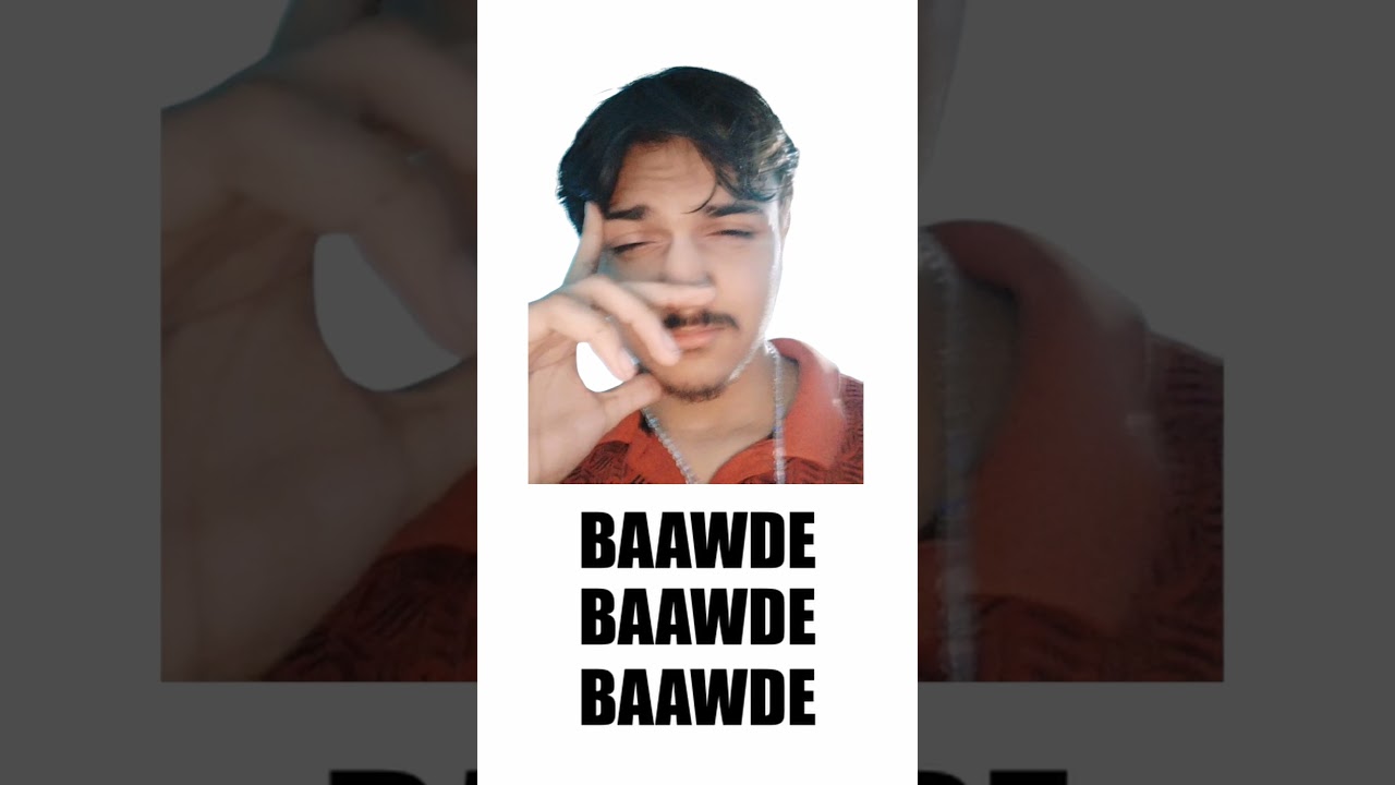 Watch Baawde by Barking Rayan from his brand new album 😂 on YouTube Watch Baawde by Barking Rayan from his brand new album 😂 on YouTube