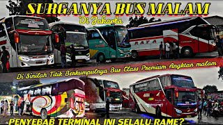 Surganya Bus Malam Semua Ada Di Sini hunting Bus Angkatan Malam Di Terminal Pondok Pinang