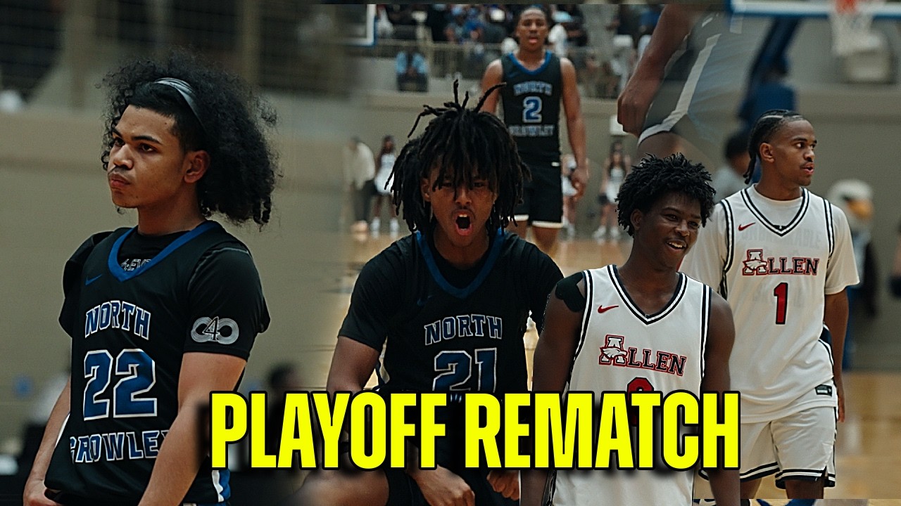 SOLD OUT!! | North Crowley vs Allen | Isaak Hayes Alex Barther | Nehemiah Lawerence Cadarian Urune