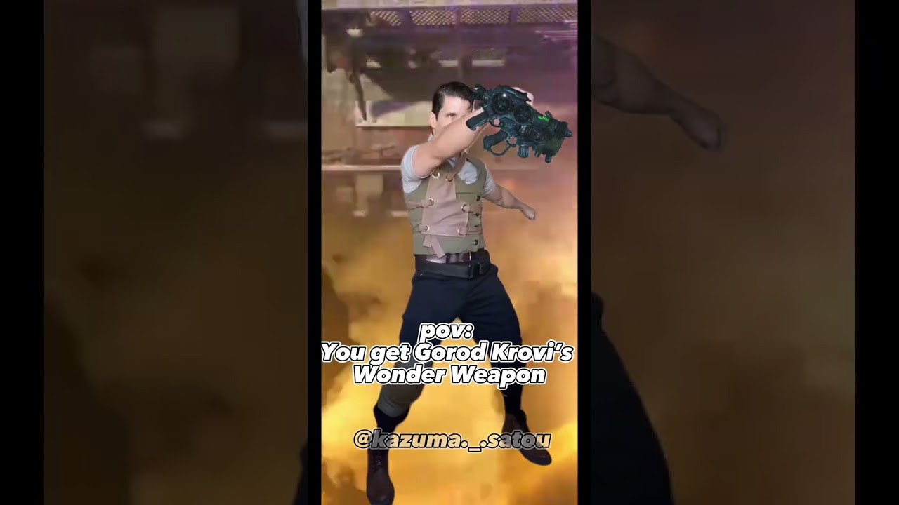 pov: you get the wonder weapon on gorod krovi 