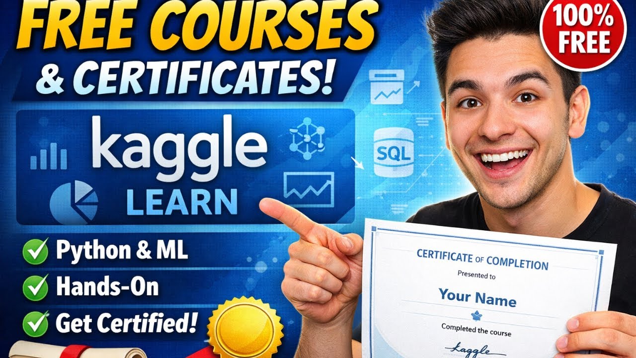 Free Course with Certificates | Kaggle Learn| Educational world