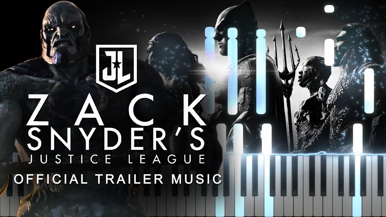 "Hallelujah" - Justice League: The Snyder Cut Official Trailer Music (Synthesia Piano Tutorial)