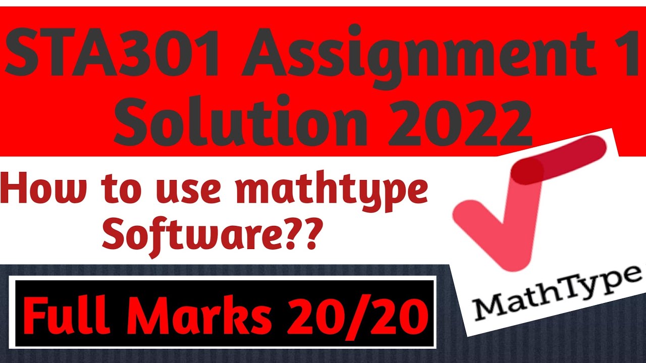 sta301 assignment 1 solution 2022 pdf