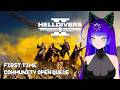 [ HELLDIVERS II ]  First Time + Open Queue  | 🍡CI Cizume