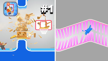 Ragdoll Dunk 3D - New Release - Hyper Hybrid Casual - Gameplay Walkthrough (iOS & Android)