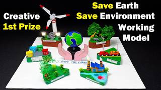 Information save earth and save environment working model for science project exhibition - diy - craftpiller News